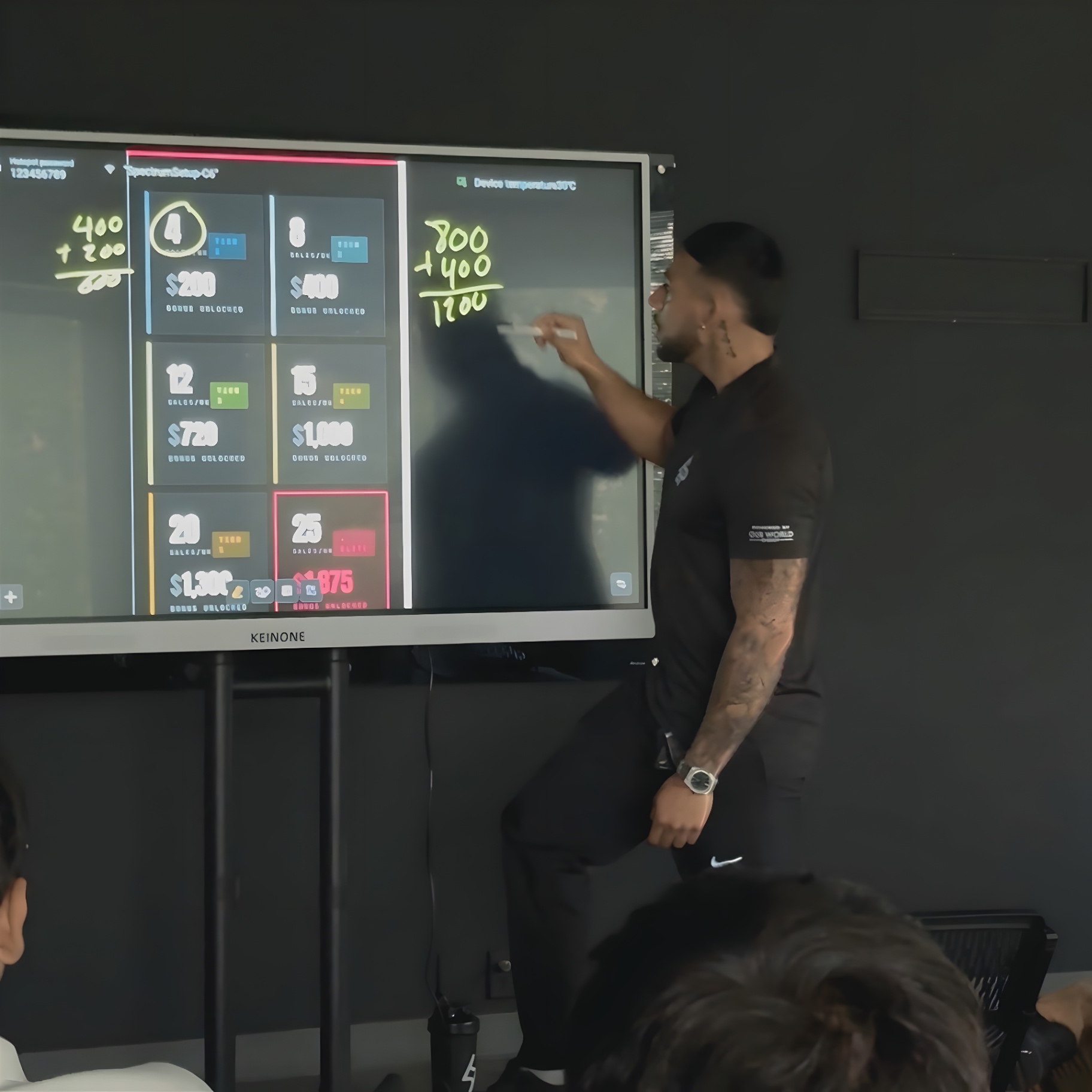 The numbers get broken down, live
